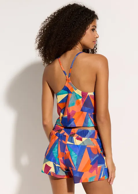 Tankini (2-delt sett) med shorts, bonprix