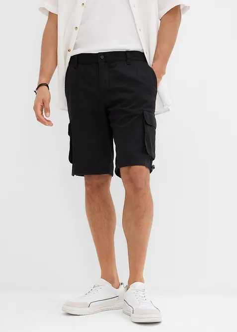 Cargo-bermudashorts med komfortlinning, Regular Fit, bonprix