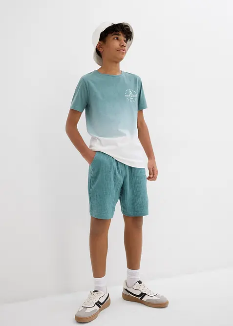 T-skjorte i 100% bomull, bonprix