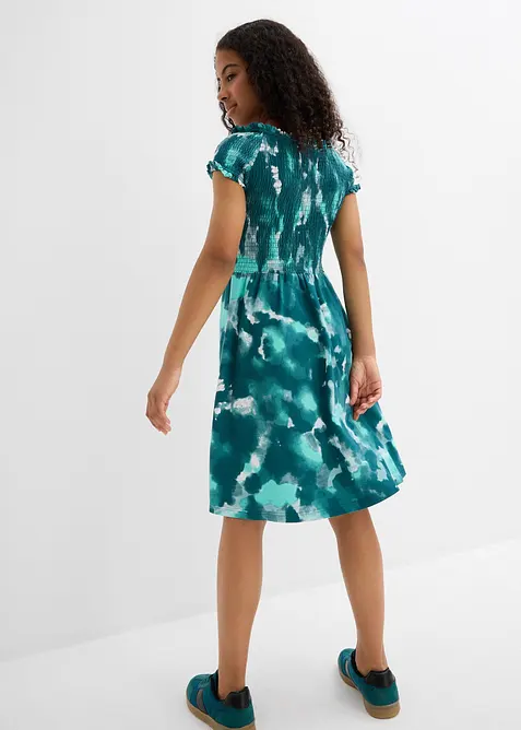 Jerseykjole i økologisk bomull med elastan, bonprix