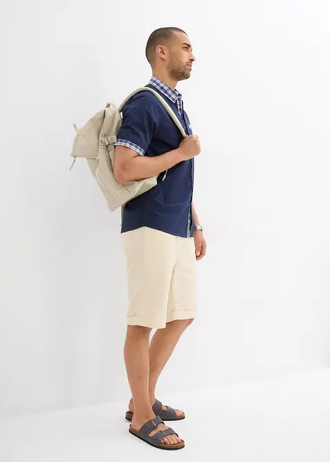 Kortermet skjorte i 100% bomull, bonprix