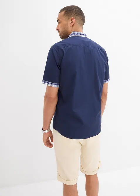 Kortermet skjorte i 100% bomull, bonprix