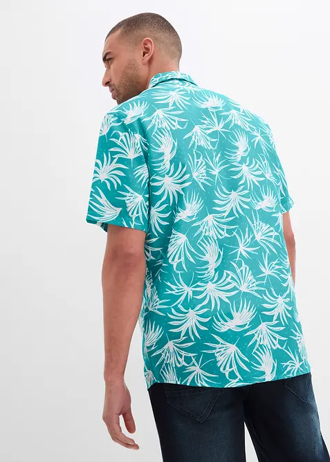 Kortermet skjorte i viskose, bonprix