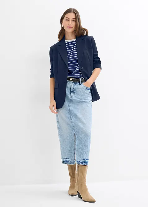 T-skjorte i formstabil, 100% økologisk bomull, bonprix