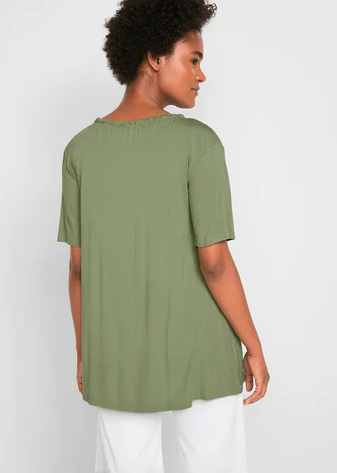 Lang topp i viskosemiks, bonprix