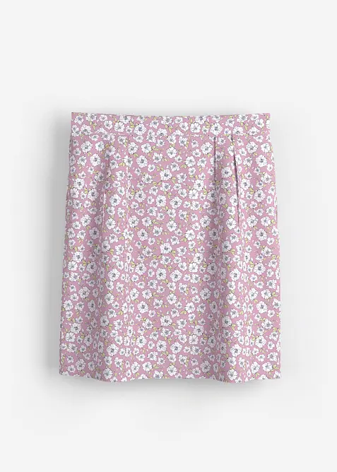 Miniskjørt i lett viskose, bonprix