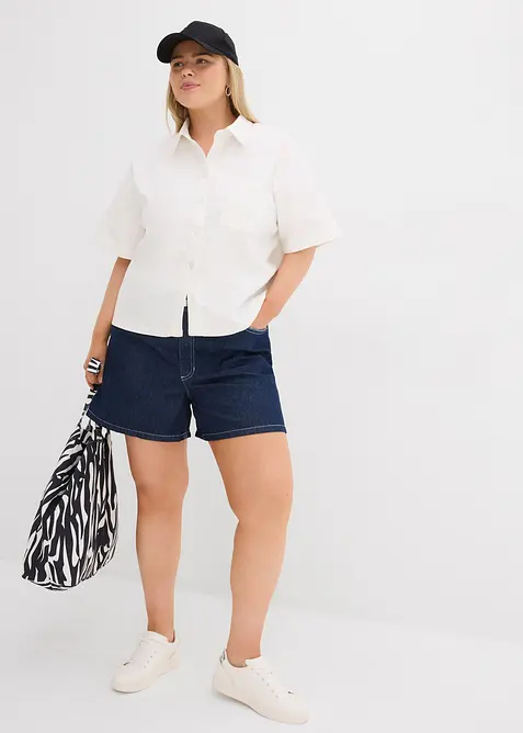 Denimskjorte, oversized, bonprix