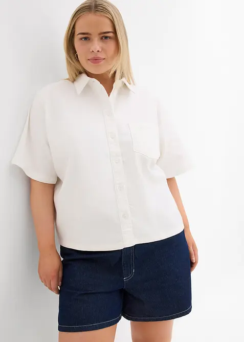 Denimskjorte, oversized, bonprix