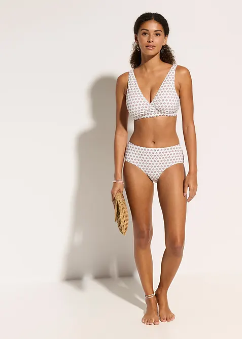 Bikinioverdel med V-hals, bonprix