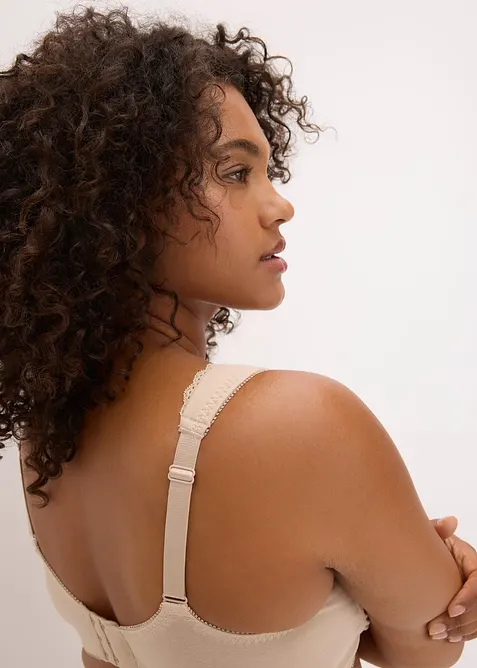 Minimizer-T-skjorte-BH uten spiler med økologisk bomull (2-pack), bonprix