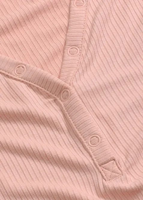 Shorty-pyjamas i mykt ribbet materiale, bonprix