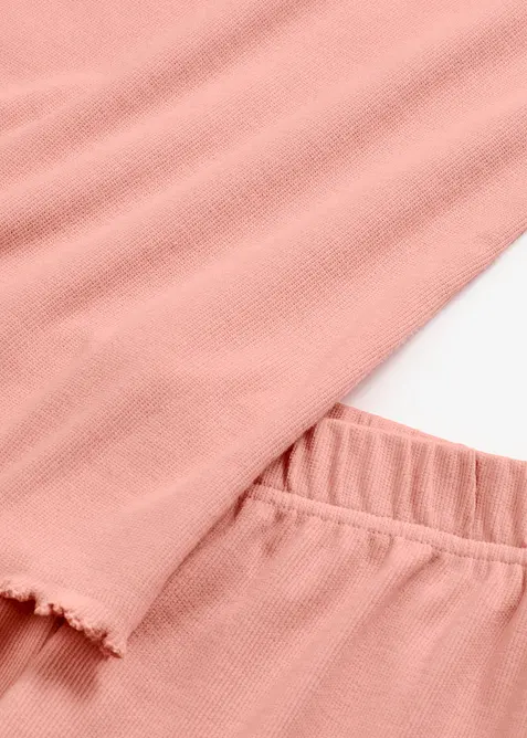 Shorty-pyjamas med  delikat blondebesetning, bonprix