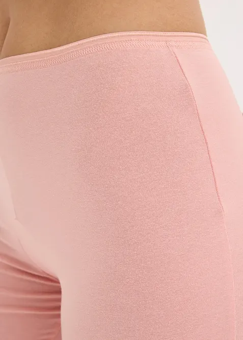 Lang dameboxer (3-pack) med &oslash;kologisk bomull, bonprix