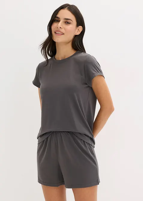 Shorty-pyjamas av lett, mykt materiale, bonprix