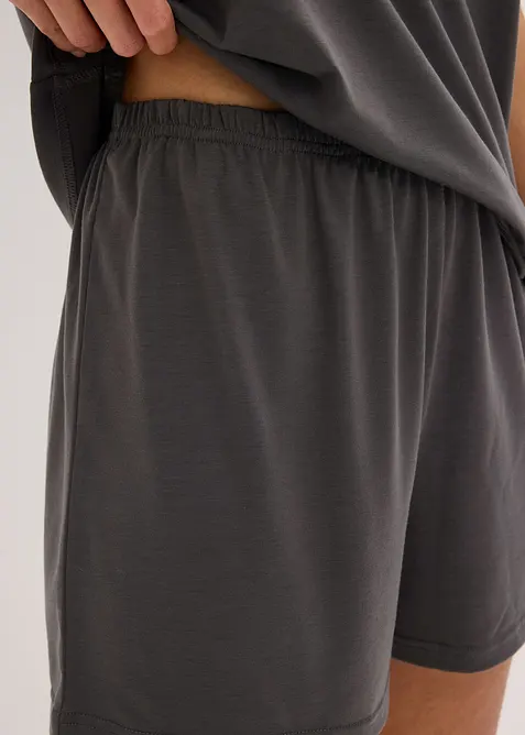 Shorty-pyjamas av lett, mykt materiale, bonprix