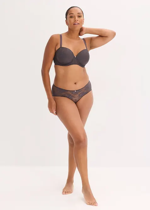 Balconette-BH med nydelige blonder (2-pack), bonprix