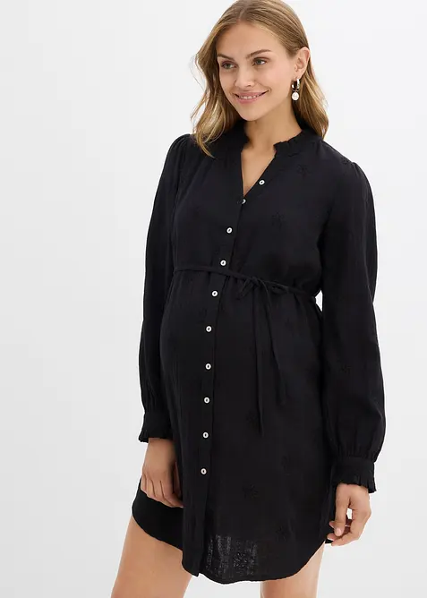 Mammakjole i myk bomullsmusselin, bonprix