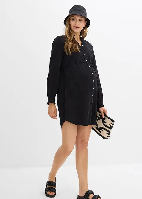 Mammakjole i myk bomullsmusselin, bonprix