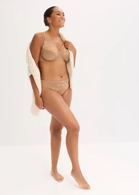 B&oslash;yle-BH med glanseffekt (2-pack), bonprix