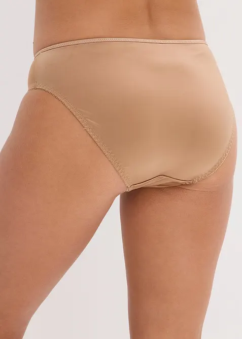 Truse med glanseffekt (2-pack), bonprix