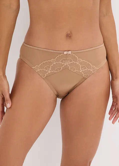 Truse med glanseffekt (2-pack), bonprix