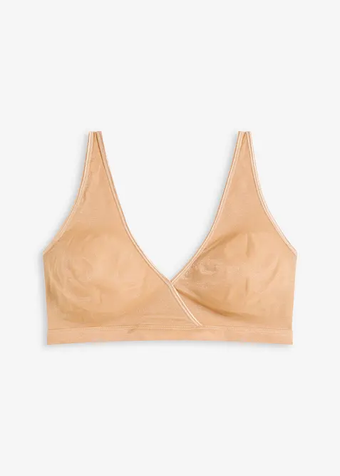 Bralette i skimrende materiale, bonprix