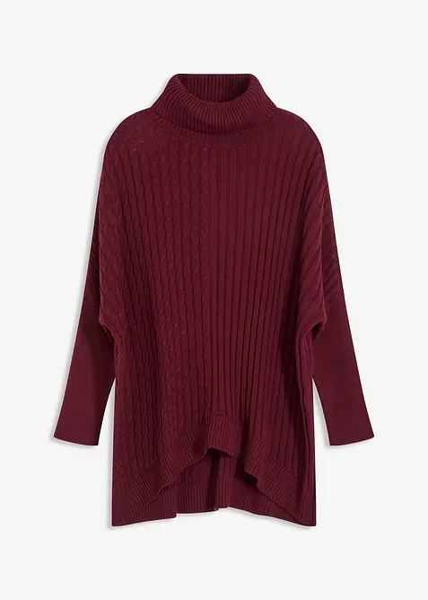 Oversized poncho-genser, bonprix