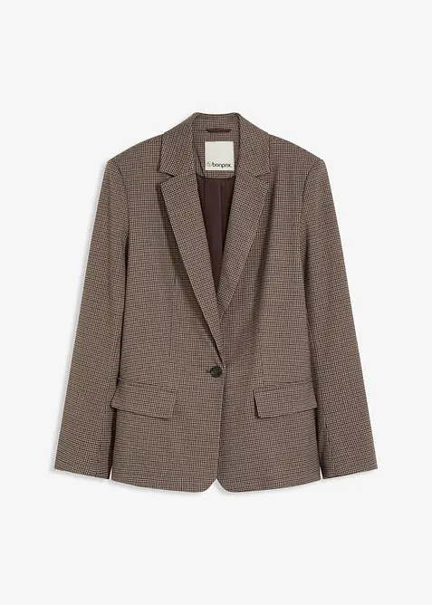 Blazer med rutemønster, bonprix