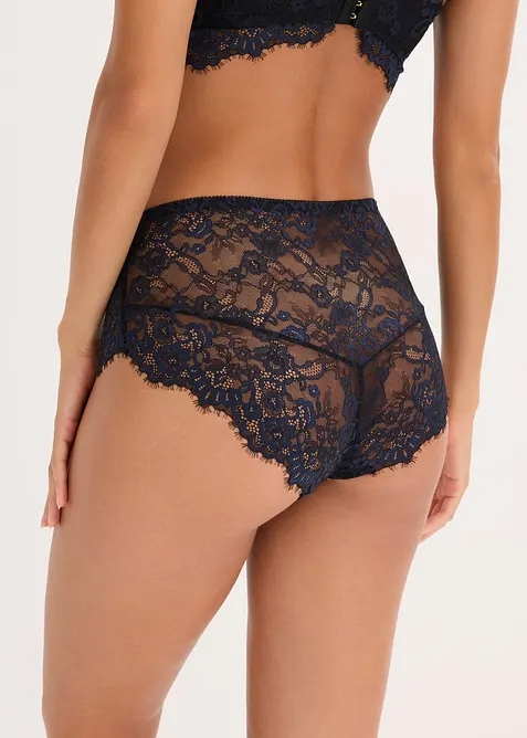 Nydelig blondetruse med h&oslash;y midje, bonprix