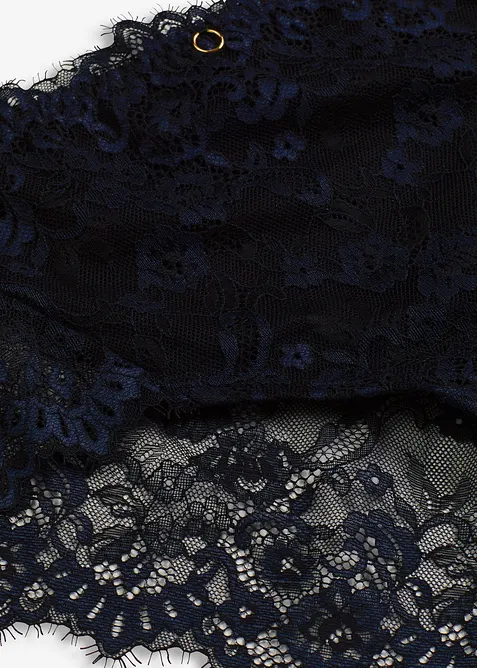 Nydelig blondetruse med h&oslash;y midje, bonprix