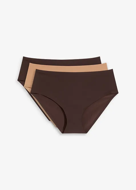 Feel Comfort-sømløs truse (3-pack), bonprix