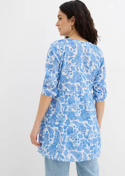 Lang tunika i 100% bomull, bonprix