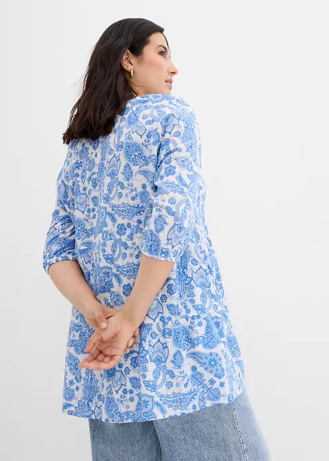 Lang tunika i 100% bomull, bonprix