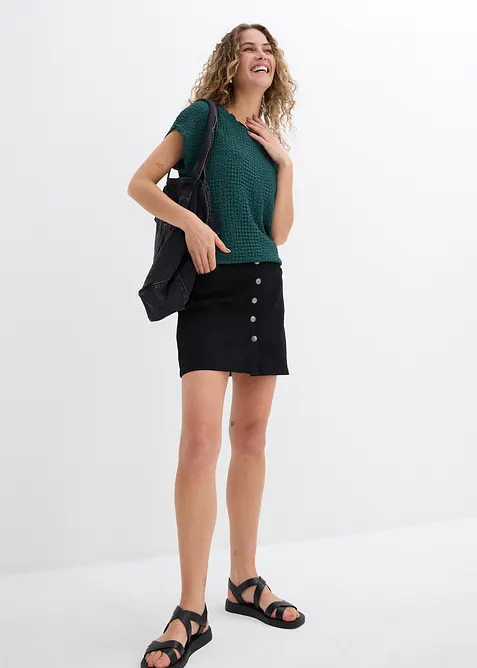 Topp av lett krepp, bonprix