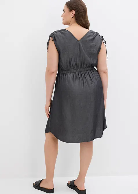 Kjole av glatt tencel, bonprix