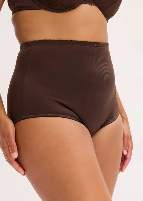 Shape-truse med høy midje og glans, lett formende, bonprix