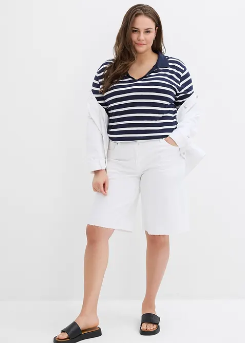 Bermudashorts med råkanter, bonprix