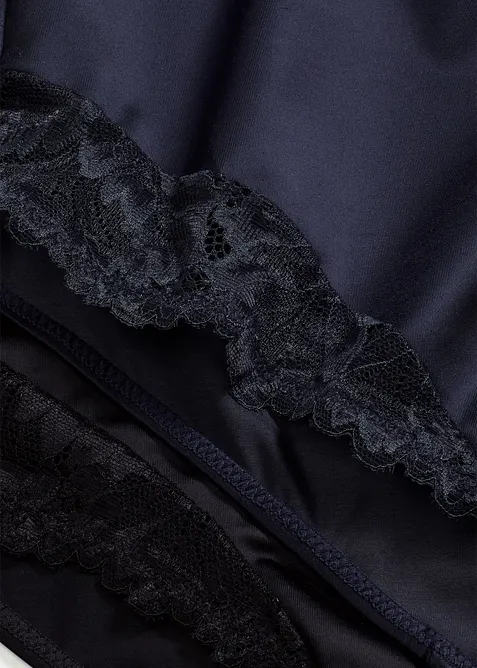 Shape-truse i materiale med glans, middels formende (2-pack), bonprix