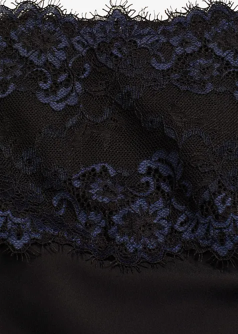 Shape-stringtruse med blonder, middels formende, bonprix