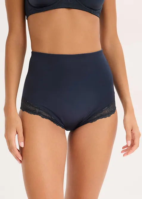 Shape-truse i materiale med glans, middels formende (2-pack), bonprix