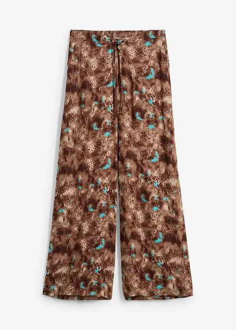 Pull on-bukse i lett viskose, bonprix