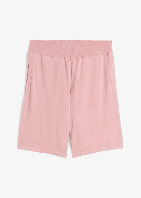 Slip on-shorts i finstrikk, bonprix