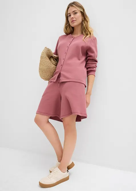 Slip on-shorts av 100% bomull, bonprix