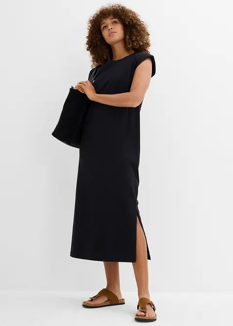 Trikotkjole i 100% &oslash;kologisk bomull, bonprix