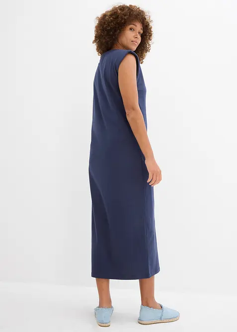 Trikotkjole i 100% økologisk bomull, bonprix