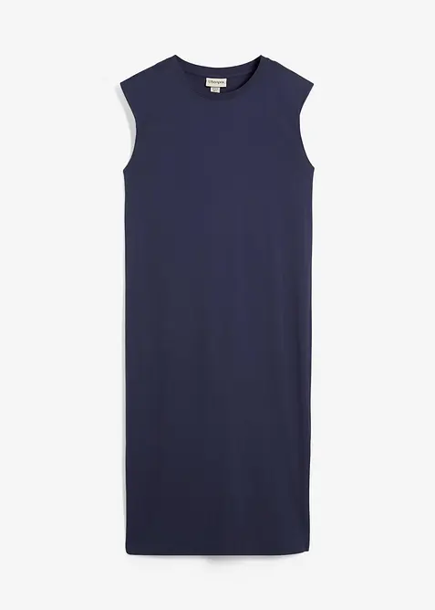 Trikotkjole i 100% økologisk bomull, bonprix