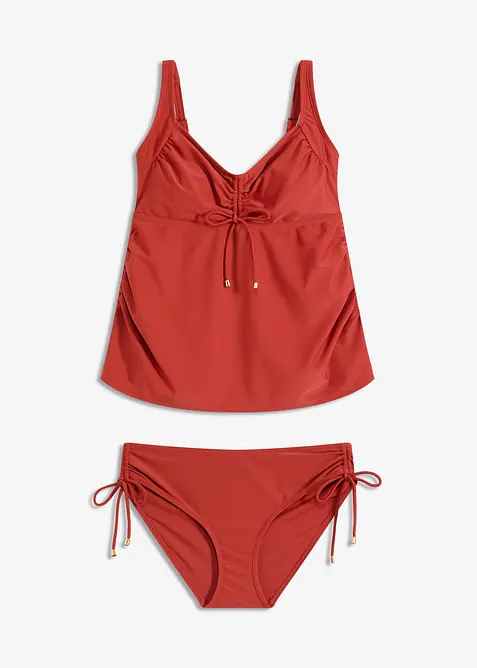 Mamma-tankini (2-delt sett) med knytebånd, bonprix