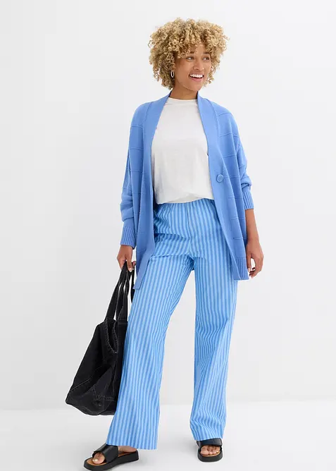 Vid bukse av popelin, bonprix