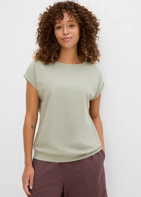 T-skjorte i 100% &oslash;kologisk bomull (2-pack), bonprix