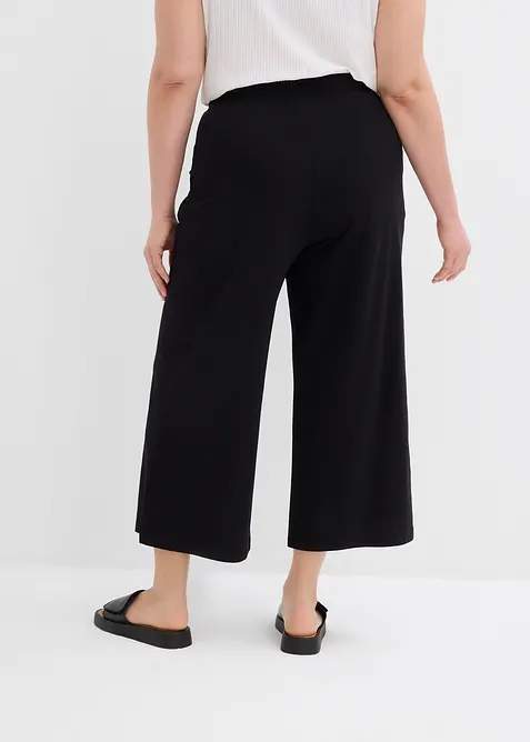7/8-bukse i &oslash;kologisk bomull med stretch, bonprix
